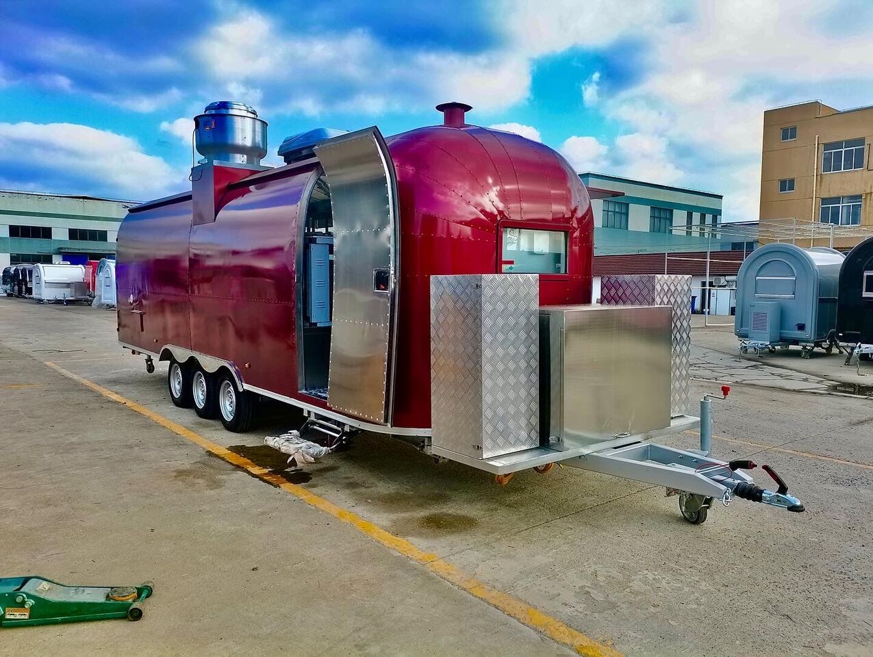 جديد عربة الطعام ERZODA Airstream trailer  | pizza trailer | coffee trailer  |  food truck: صور 7
