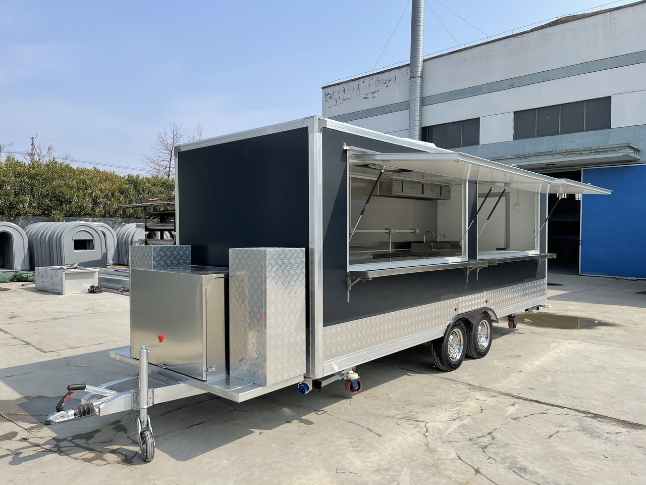 جديد عربة الطعام ERZODA Catering Trailer | Food Truck | Concession trailer |  pizza trailer: صور 4