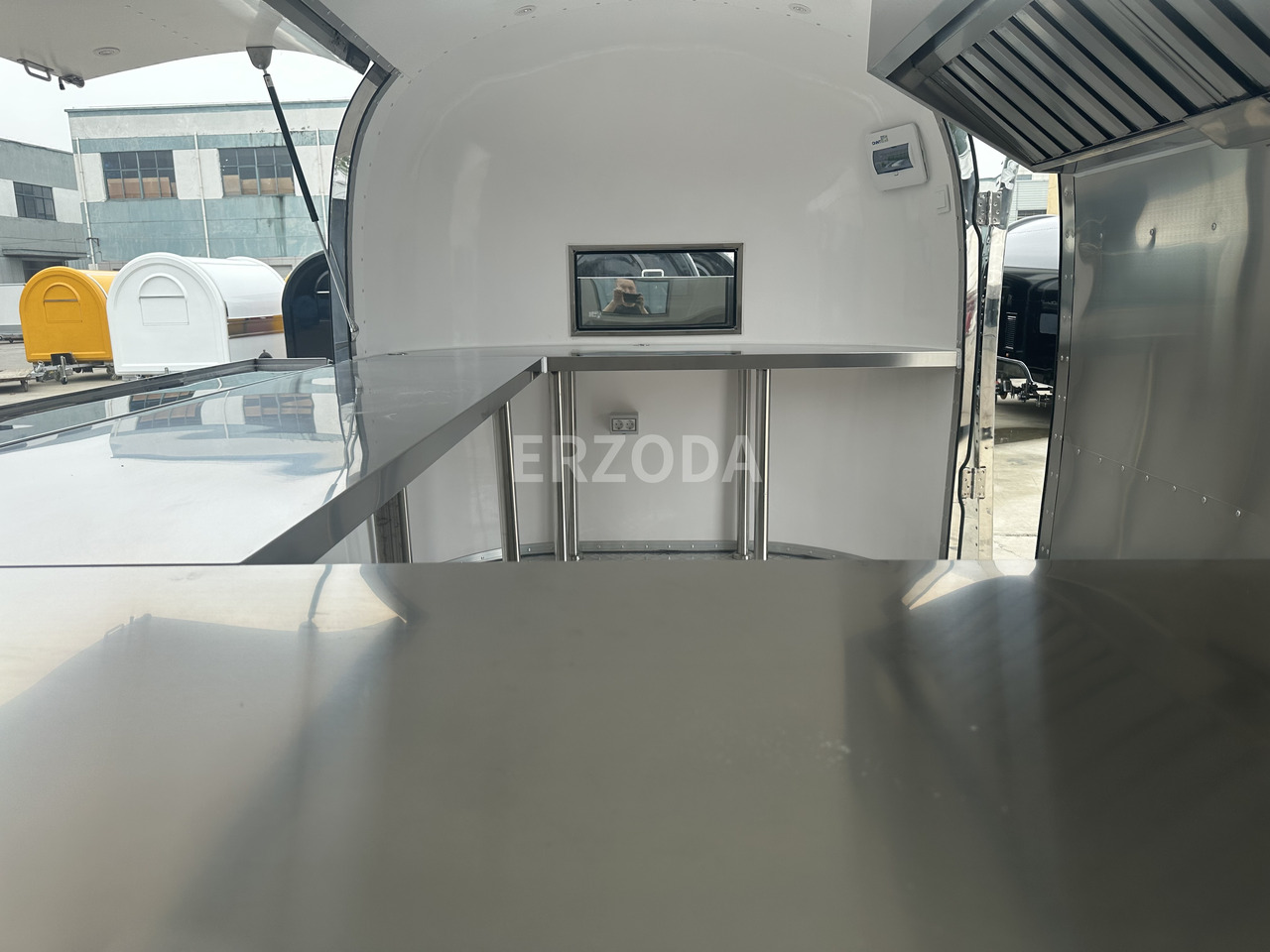جديد عربة الطعام ERZODA food trailer/food truck/hamburger trailer: صور 7