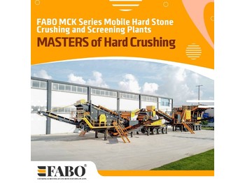 جديد كسارة متحركه FABO MCK-110 MOBILE CRUSHING & SCREENING PLANT | JAW+SECONDARY: صور 1