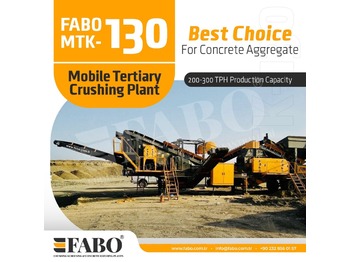 جديد ماكينات التعدين FABO MOBILE CRUSHING PLANT: صور 1