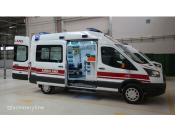 جديد سيارة إسعاف FORD Transit 410L 2023 TYPE B EMERGENCY AMBULANCE MANUAL TRANSMISSION: صور 1