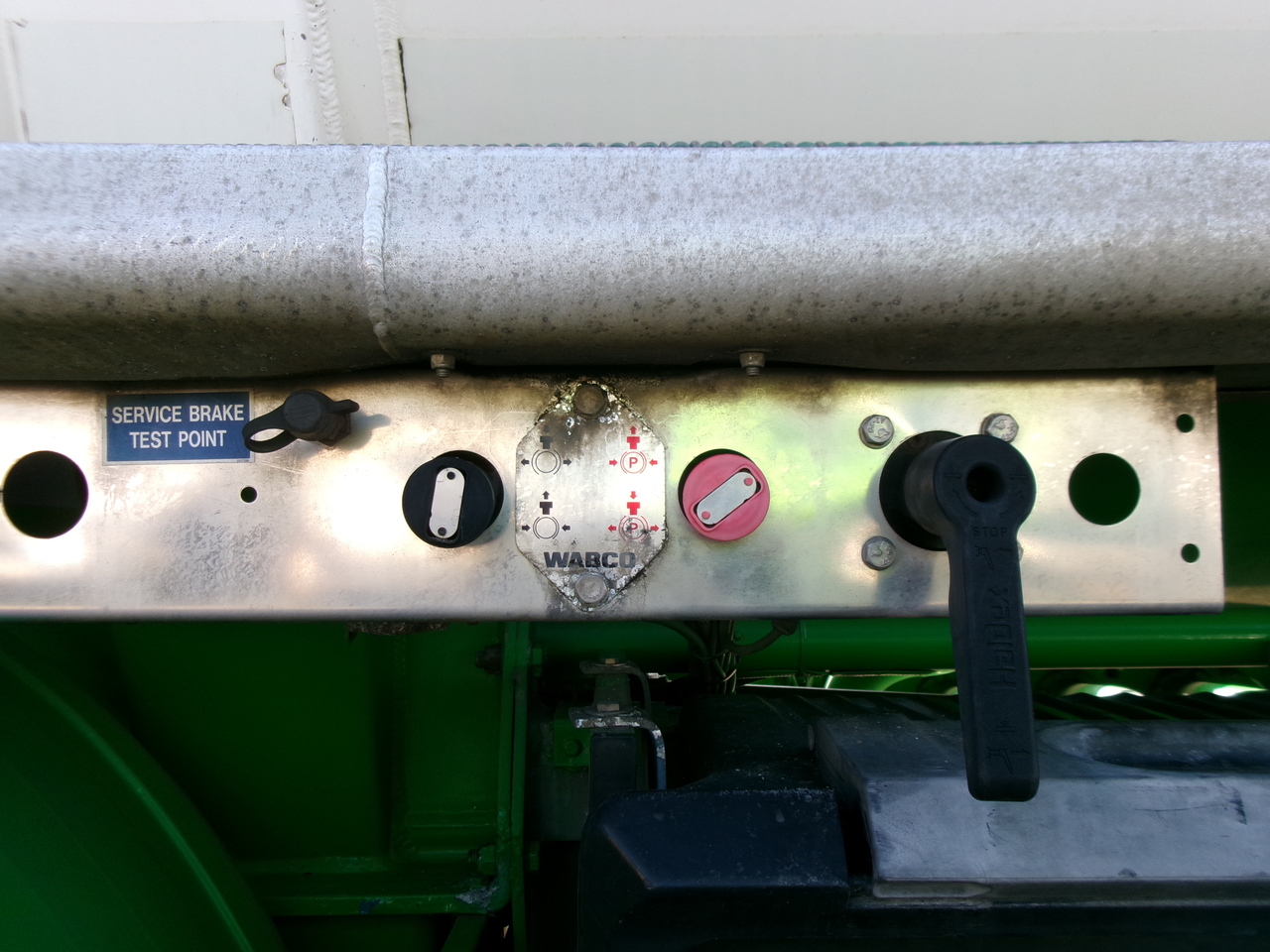 نصف مقطورة صهريج لنقل الوقود Feldbinder Fuel tank alu 42 m3 / / 6 comp + pump: صور 23