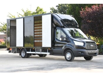 الشاحنات الصغيرة صندوق مغلق Ford Transit LBW LAADKLEP 1000kg, Dubbel lucht/airco/navigatie/EURO 6/42dkm!!: صور 1