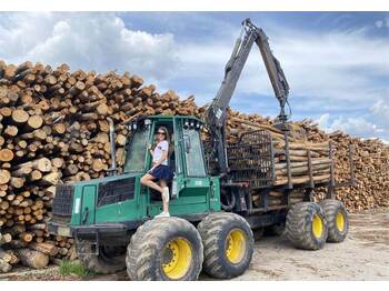Timberjack 1110 , GERMANY  - شاحنات نقل الأخشاب في الغابات