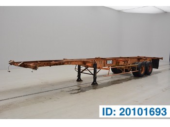 شاحنات الحاويات / جسم علوي قابل للتغيير نصف مقطورة Fruehauf Skelet 20-30-40 ft: صور 1