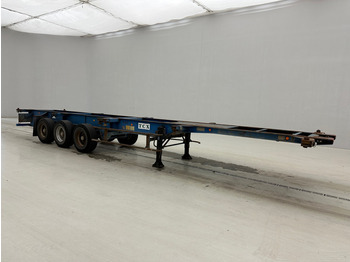 شاحنات الحاويات / جسم علوي قابل للتغيير نصف مقطورة Fruehauf Skelet 2 x 20-30-40 ft: صور 3