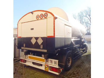 GOFA Tank trailer for oxygen, nitrogen, argon, gas, cryogenic - نصف مقطورة صهريج: صور 5