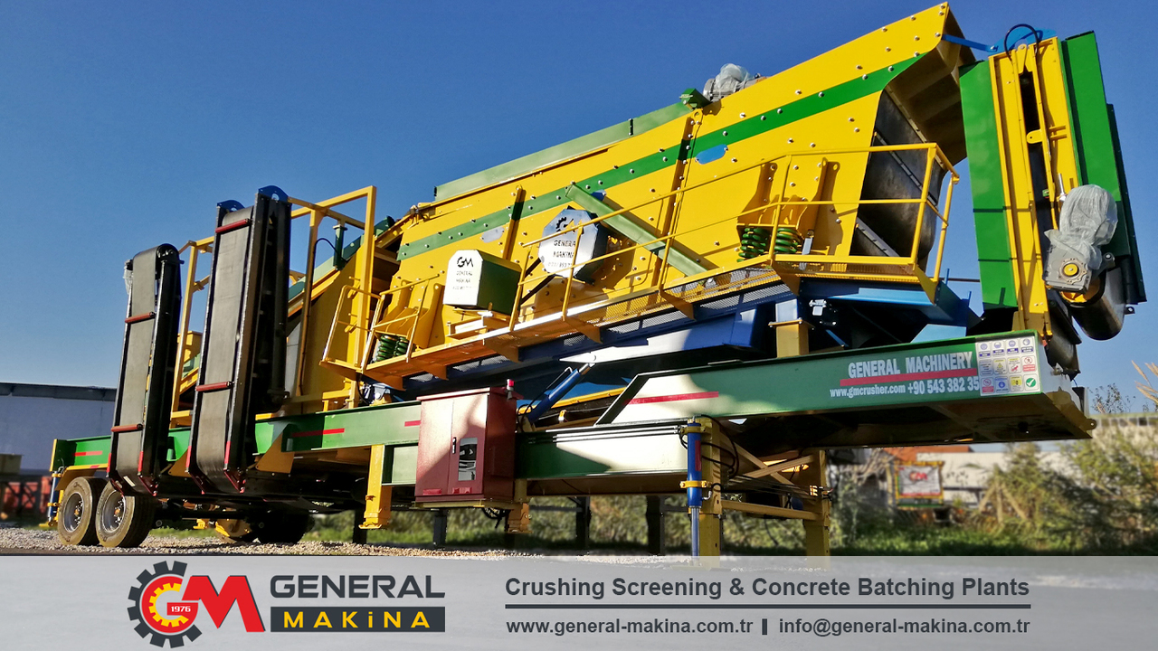 جديد غربال General Makina Mobile Screening Plant For Sale: صور 10