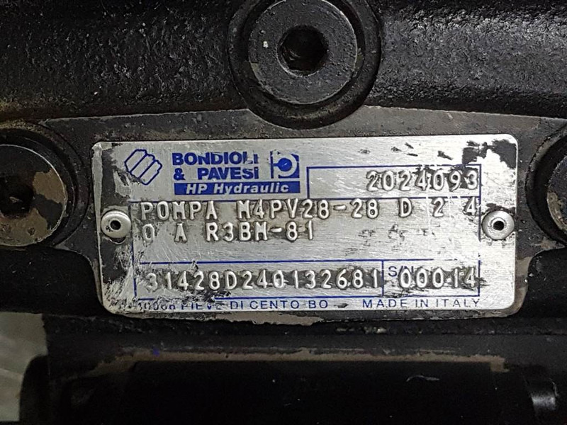 علم السوائل المتحركة - آلات البناء Giant - Bondioli & Pavesi M4PV28-28-Drive pump repair: صور 6