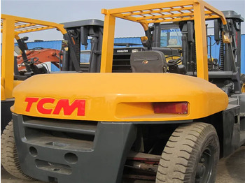 رافعة شوكية ديزل Good condition Tcm forklift 10ton TCM FD100 diesel forklift with cheap price: صور 4