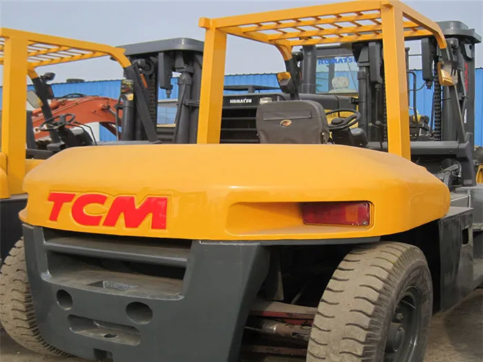 رافعة شوكية ديزل Good condition Tcm forklift 10ton TCM FD100 diesel forklift with cheap price: صور 4