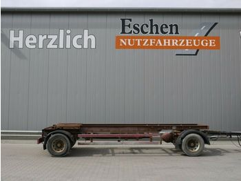 شاحنات الحاويات / جسم علوي قابل للتغيير مقطورة Hüffermann HSA 18.65 Schlitten, Blatt: صور 1