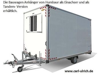 جديد البيت الحاوية Humbaur - Bauwagen 154222-24PF30 Einachser Sonderangebot: صور 1