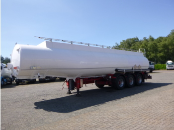 نصف مقطورة صهريج لنقل الوقود Indox Fuel tank alu 40. 5 m3 / 6 comp: صور 1