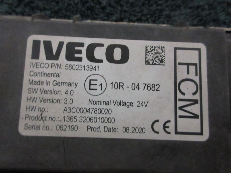 النظام الكهربائي - شاحنة Iveco 5802313941 FCM MODULEN IVECO S WAY EURO 6 MODEL 2021: صور 2