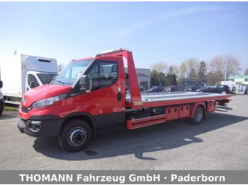 جديد شاحنة نقل سيارات شاحنة Iveco DAILY 72C18 Schiebeplateau mit Hubbrille: صور 1