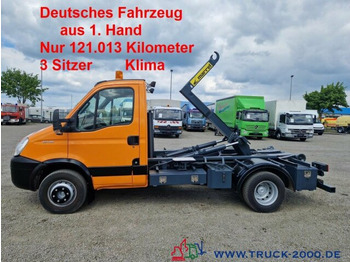Iveco Daily 65C18 K City Abroller Nur 121.013 KM Klima - شاحنة ذات الخطاف: صور 1