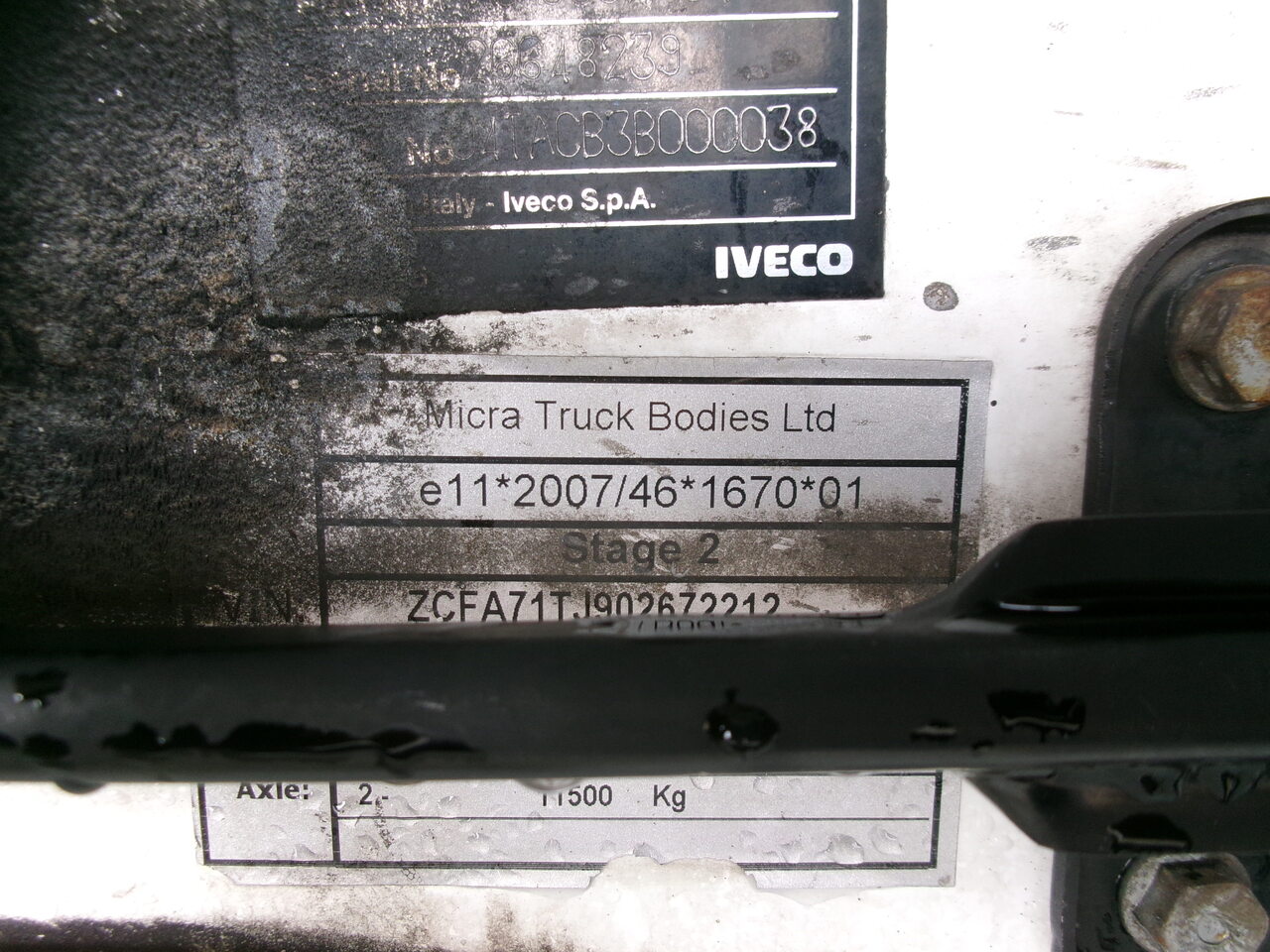 بصندوق مغلق شاحنة Iveco Eurocargo 180E25S RHD 4x2 Euro 6 Closed box: صور 23
