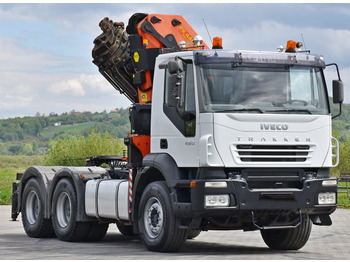 شاحنة جرار Iveco TRAKKER 450*Sattelzugmaschine*PK 44002+FUNK/ 6x4: صور 4