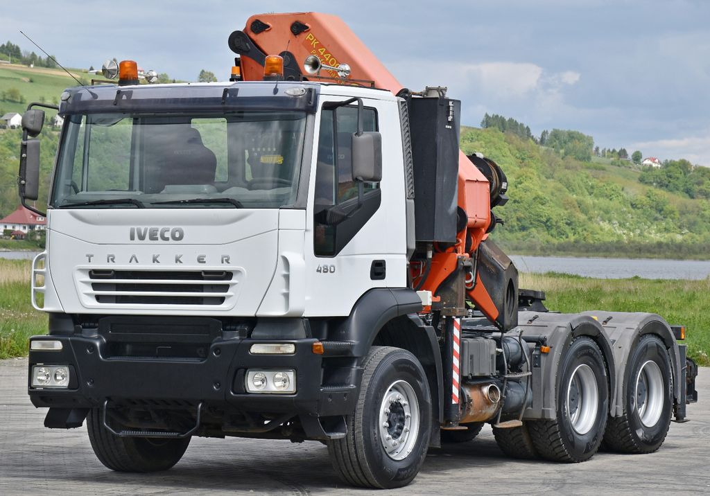 شاحنة جرار Iveco TRAKKER 450*Sattelzugmaschine*PK 44002+FUNK/ 6x4: صور 3