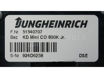 لوحة القيادة - معدات المناولة Jungheinrich 51540707 Display KD mini Co 800K Jr. sn. 924D6258: صور 3