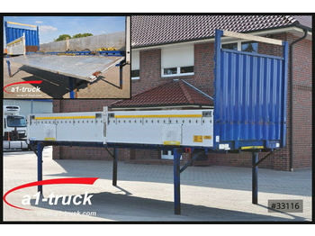 جسم الشاحنة المسطحة Krone WB 7,45 BDF, Bordwand, Baustoff Multilockleiste,: صور 1