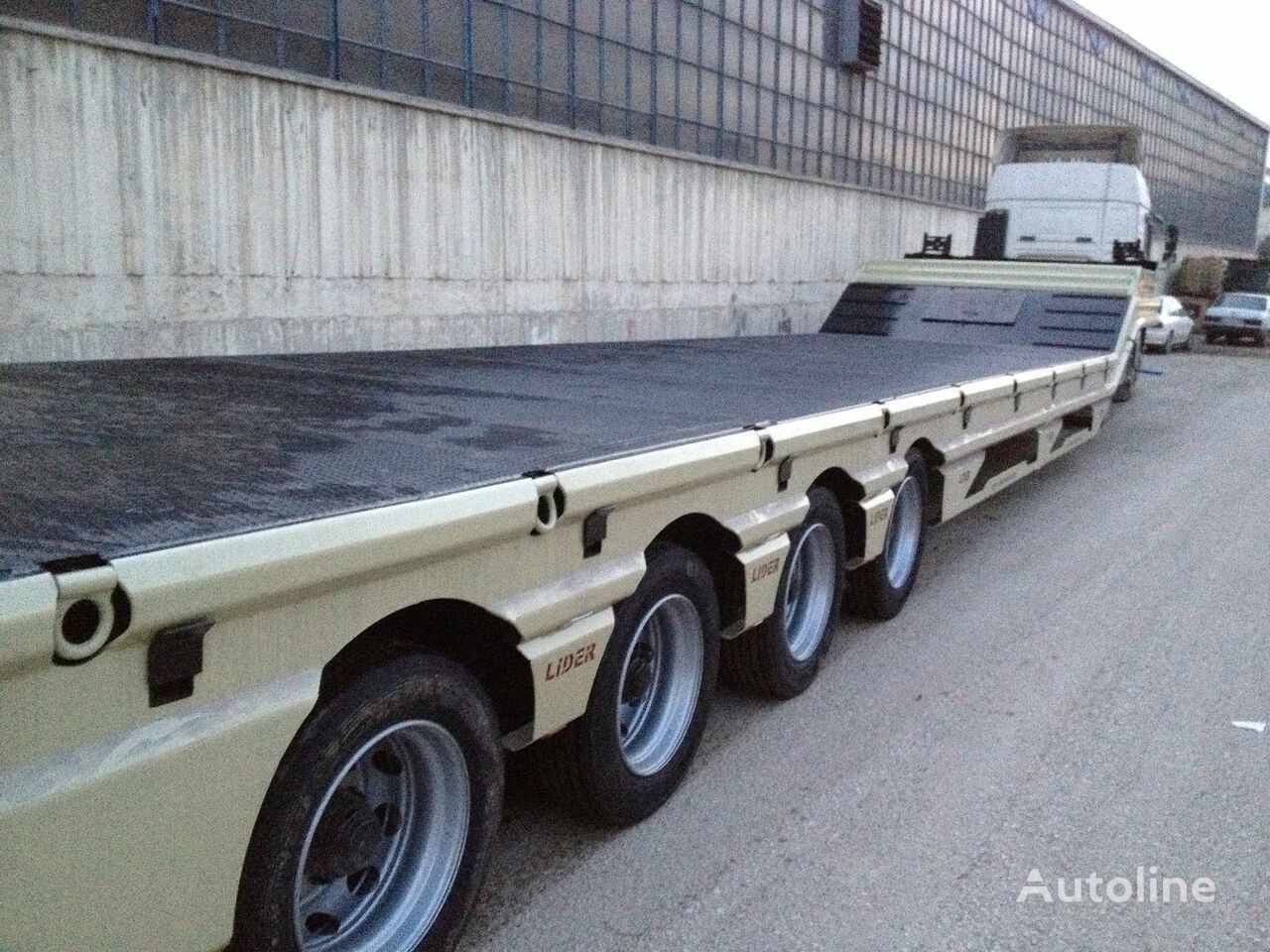 جديد عربة مسطحة منخفضة نصف مقطورة LIDER 2024 model 150 Tons capacity Lowbed semi trailer: صور 2