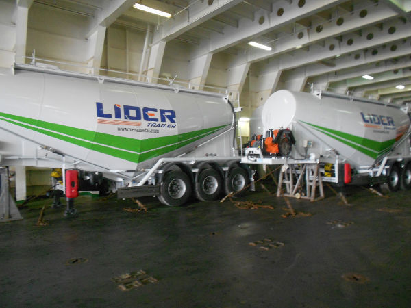 جديد نصف مقطورة صهريج لنقل الخرسانة LIDER NEW ciment remorque 2023 YEAR (MANUFACTURER COMPANY): صور 8