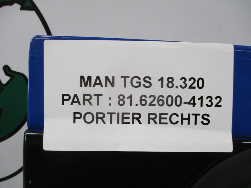 باب و قطع الغيار - شاحنة MAN 81.62600-4132 DEUR TGS RECHTS: صور 6