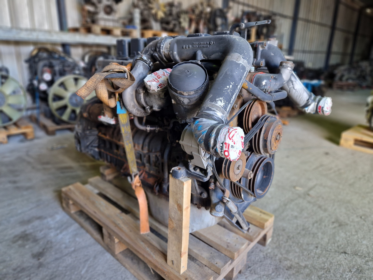 المحرك - شاحنة MAN D2866 LF20 400HP WITH VALVE BRAKE - REPAIRED: صور 13