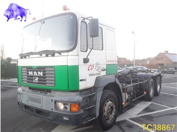 شاحنات الحاويات / جسم علوي قابل للتغيير شاحنة MAN F 2000 27.414 INTARDER: صور 1
