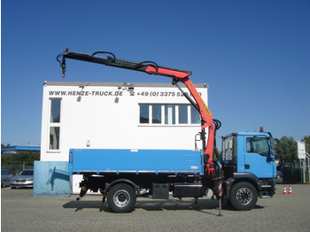 MAN MAN TG-M 18.290 K 4x2  Kipper Kran Palfinger  - قلابات, شاحنة كرين