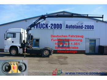 شاحنة جرار MAN TGA 18.310 Tirre Euro 171 Kran FB Schaltgetriebe: صور 1