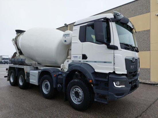 شاحنة خلاطة خرسانة MAN TGS 41.430 8X4, Euromix 10m³, 36 Tonnen: صور 5
