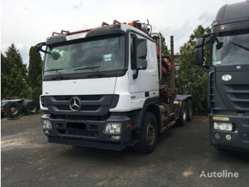 شاحنة قطع الأشجار, شاحنة كرين MERCEDES-BENZ Actros 33-55 6x4 Resor V 8 [ Copy ]: صور 1