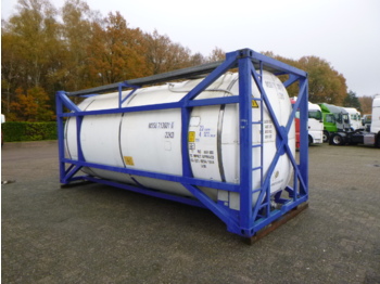 صهريج حاوية, نصف مقطورة M Engineering Chemical tank container inox 20 ft / 23 m3 / 1 comp: صور 2