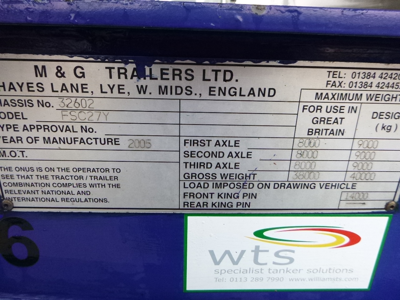 شاحنات الحاويات / جسم علوي قابل للتغيير نصف مقطورة M & G 3-axle container trailer 20-30 ft: صور 8