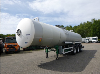 نصف مقطورة صهريج لنقل القار Magyar Bitumen tank inox 30 m3 / 1 comp: صور 1