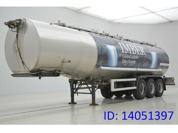 نصف مقطورة صهريج لنقل الطعام Magyar Water tank trailer 28000 liter: صور 1