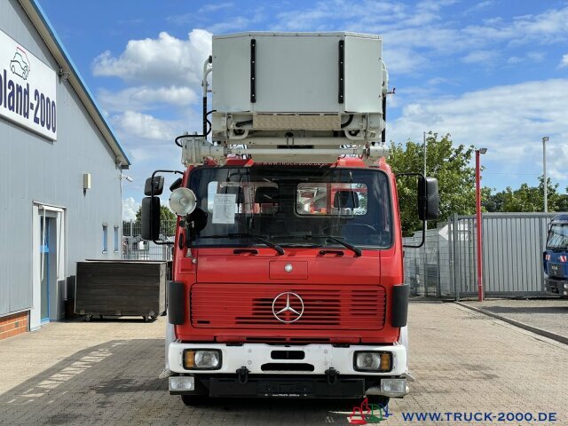مصاعد الازدهار محمولة على شاحنة Mercedes-Benz 1422NG Ziegler Feuerwehr Leiter 30m Rettungskorb: صور 15