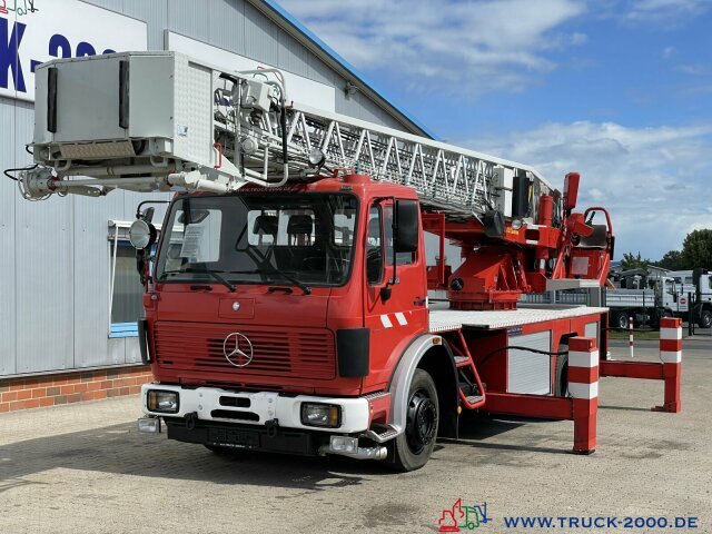 مصاعد الازدهار محمولة على شاحنة Mercedes-Benz 1422NG Ziegler Feuerwehr Leiter 30m Rettungskorb: صور 8