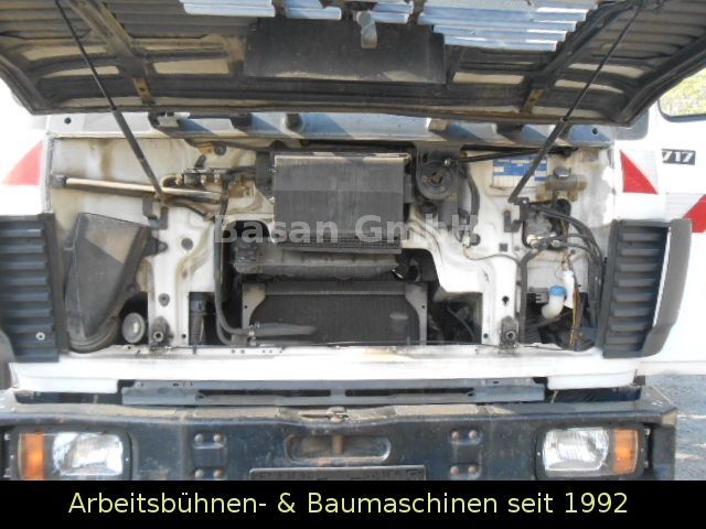 قلابات, شاحنة كرين Mercedes-Benz 1717 AK Kipper Allrad mit Kran: صور 17
