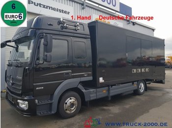 شاحنة نقل سيارات شاحنة Mercedes-Benz 823 Mersch Geschlossener Autotransporter Euro 6: صور 1