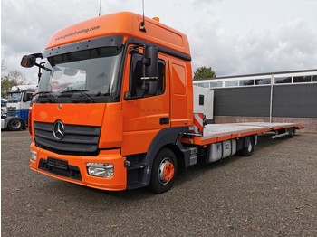شاحنة نقل سيارات شاحنة Mercedes-Benz ATEGO 824L EURO6 + EGR trailer: صور 1