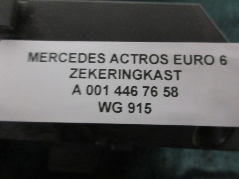 النظام الكهربائي - شاحنة Mercedes-Benz A 001 446 76 58 / ZEKERINGS KAST BENZ 1845 EURO 6: صور 4