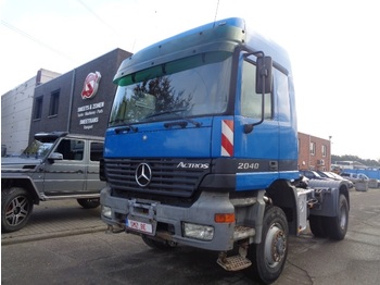 شاحنة جرار Mercedes-Benz Actros 2040 4x4 lames German truck: صور 1