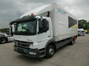 شاحنة ستارة Mercedes-Benz Atego 1224 Plane mit Ladebordwand,  Manual  Euro5: صور 1