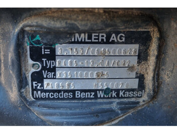 المحور الخلفي - شاحنة Mercedes-Benz R485-13A/C22.5 41/13: صور 3