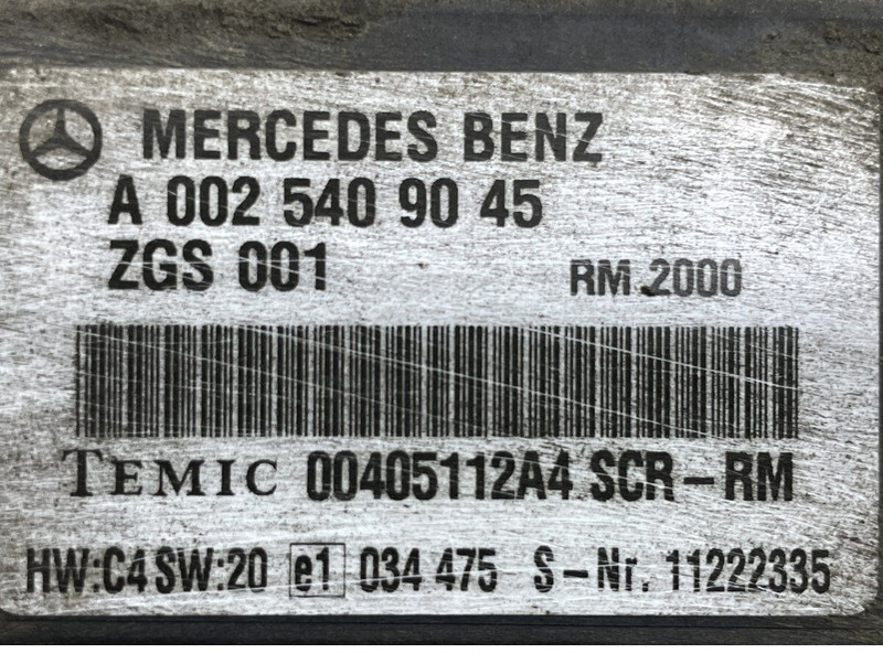 كتلة التحكم Mercedes-Benz SOLO SR M960 (01.07-): صور 5